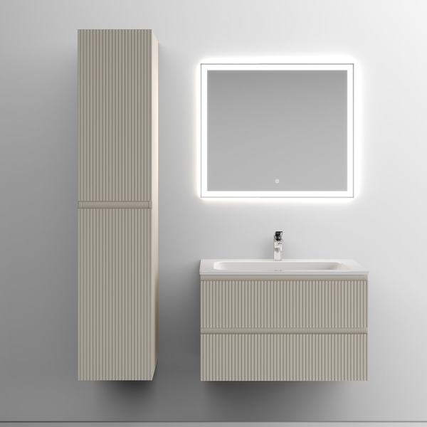 Изображение товара Тумба с умывальником Sancos Snob T / SNT80CE + CN7005MB (бежевый)