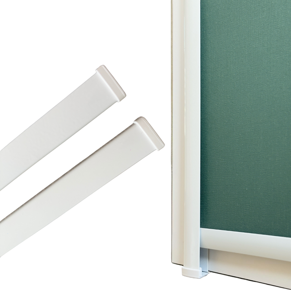 Изображение товара Набор направляющих для рулонных штор НеоФьюжен Алюминий (2шт, 1.5м)