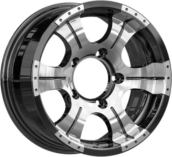 Литой диск K&K Байконур 15x7" 6x139.7мм DIA 110.1мм ET 20мм Алмаз черный — фото 3