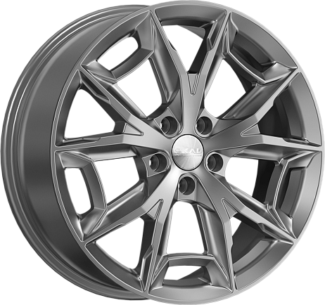 Изображение товара Литой диск SKAD Паркер 19x7.5" 5x108мм DIA 65.1мм ET 36мм Графит