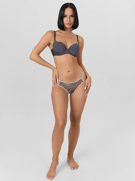 Изображение товара Комплект женских трусов Mark Formelle 412438-3 (р.106, зебра на сером)