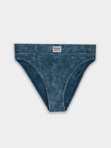 Изображение товара Трусы женские Mark Formelle 412542 (р.98, индиго acid wash)