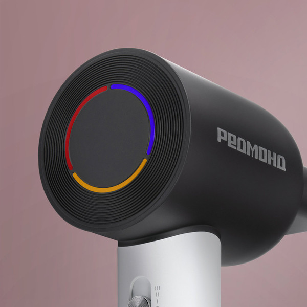 Изображение товара Фен Redmond HD1703 (черный/белый)