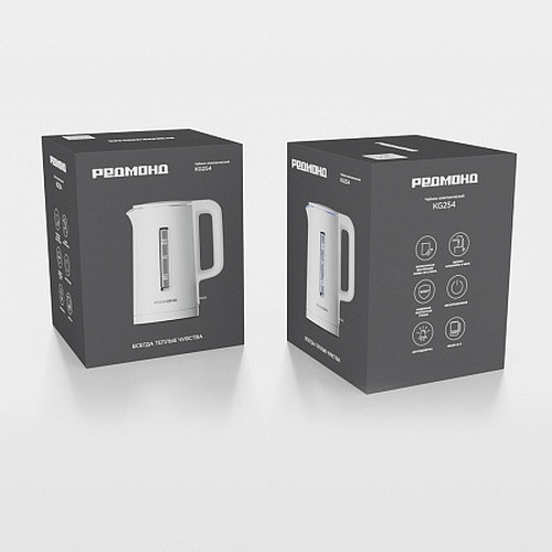 Изображение товара Электрочайник Redmond KG254 (белый)