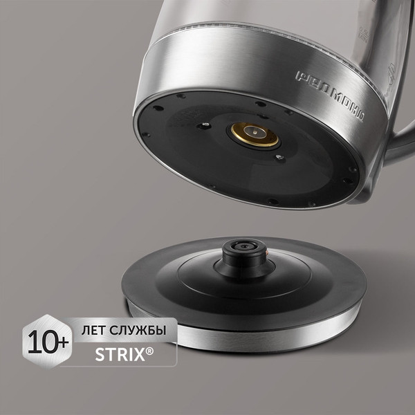 Изображение товара Электрочайник Redmond SkyKettle KG230S (черный/хром)