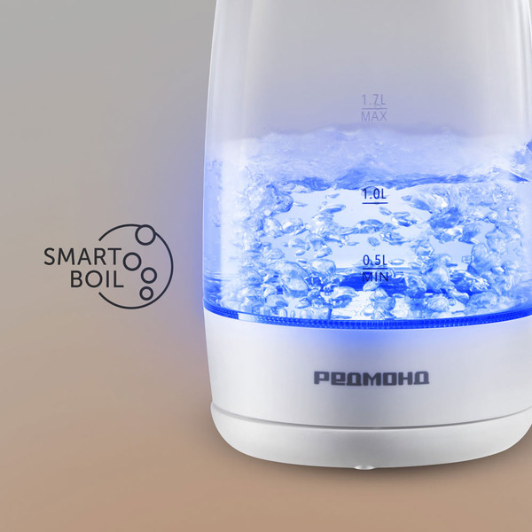 Изображение товара Электрочайник Redmond SkyKettle KG258S (белый)