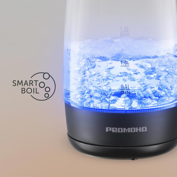 Изображение товара Электрочайник Redmond SkyKettle KG258S (черный)
