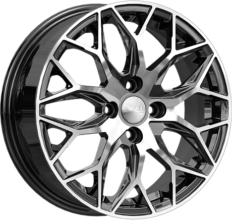 Изображение товара Литой диск SKAD Фабиан 16x6" 4x100мм DIA 67.1мм ET 40мм Алмаз