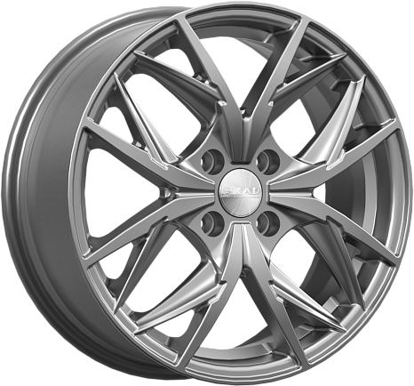 Изображение товара Литой диск SKAD Асти 16x6.5" 4x100мм DIA 67.1мм ET 40мм Графит