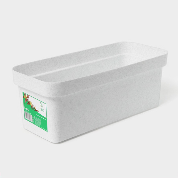 Изображение товара Ящик для рассады Darel Эко / 3277421 (светлый гранит)
