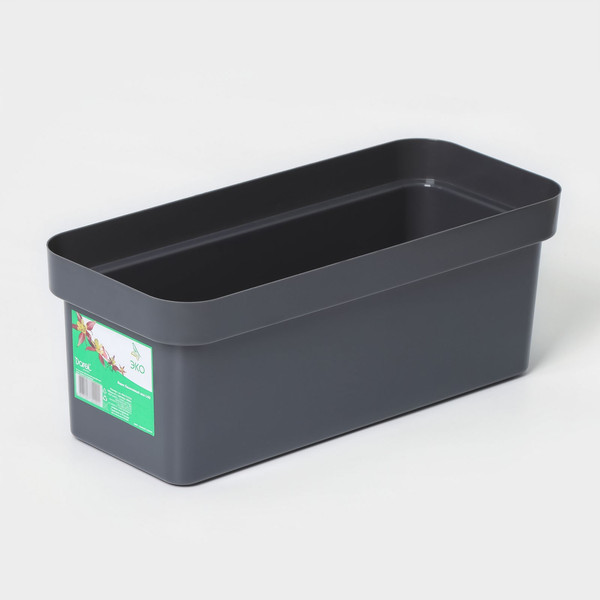 Изображение товара Ящик для рассады Darel Эко / 3277422 (темный гранит)