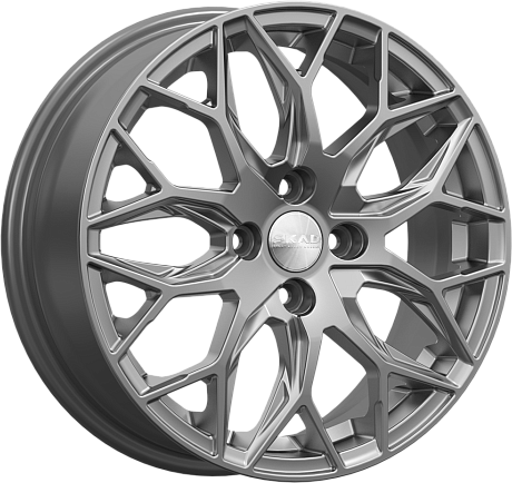 Изображение товара Литой диск SKAD Фабиан 16x6" 4x100мм DIA 67.1мм ET 40мм Графит