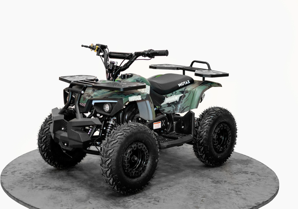 Изображение товара Квадроцикл Motax Grizlik Mini Ps Bw (черный/зеленый камуфляж)