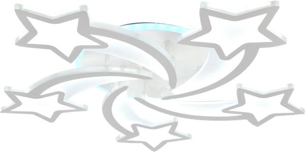 Изображение товара Потолочный светильник Mirastyle XL-60289/5+1 WT RGB