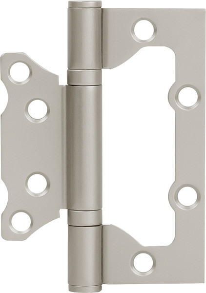 Изображение товара Комплект петель дверных Нора-М Isparus 800-4 FHP 100x74x2.5 накладная (жемчуг, без колп.)