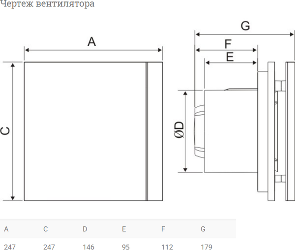 Изображение товара Вентилятор накладной Soler&Palau Silent-300 CZ Silver Design / 5210417100-437100