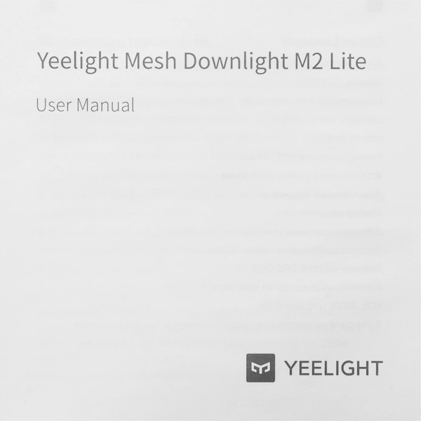 Изображение товара Точечный светильник Yeelight Mesh Downlight M2 Lite (белый)