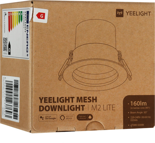 Изображение товара Точечный светильник Yeelight Mesh Downlight M2 Lite (белый)