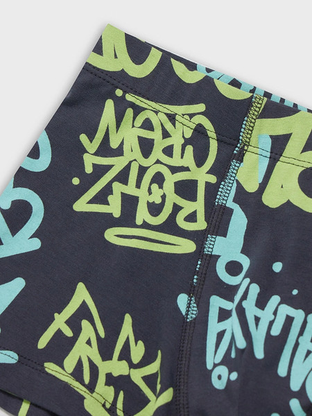 Изображение товара Трусы детские Mark Formelle 413350 (р.104/110-56-51, стрит-арт на графите)