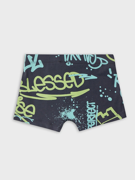 Изображение товара Трусы детские Mark Formelle 413350 (р.116/122-60-54, стрит-арт на графите)