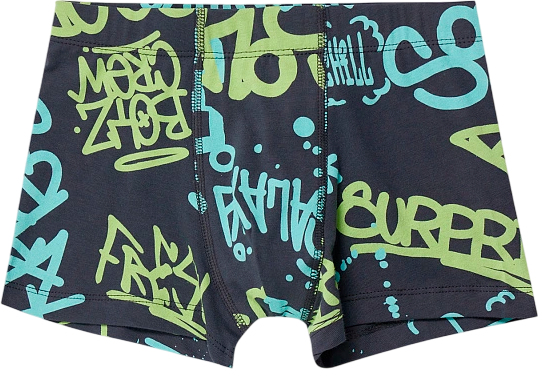 Изображение товара Трусы детские Mark Formelle 413350 (р.116/122-60-54, стрит-арт на графите)