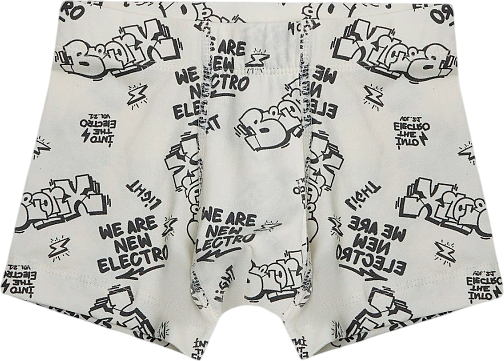Изображение товара Трусы детские Mark Formelle 413350 (р.128-64-57, граффити на молочном)