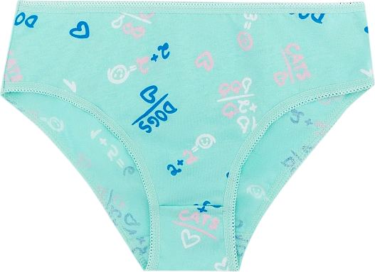 Изображение товара Трусы детские Mark Formelle 417701 (р.92/98-52, примеры на бирюзе)