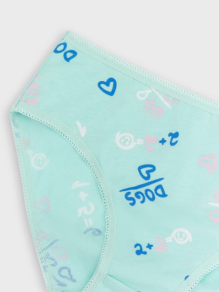 Изображение товара Трусы детские Mark Formelle 417701 (р.92/98-52, примеры на бирюзе)