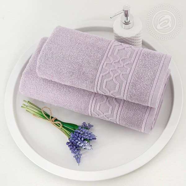 Изображение товара Полотенце АртПостель Ажур АРТ Дизайн 50x90 (светло-лавандовый)