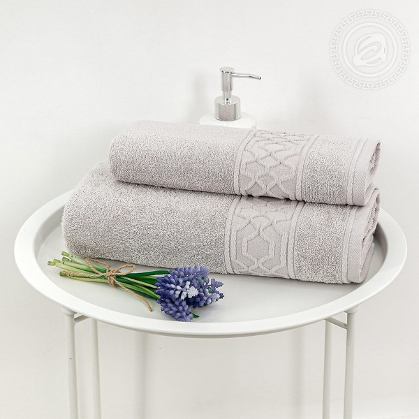 Изображение товара Полотенце АртПостель Ажур АРТ Дизайн 50x90 (светло-серый)