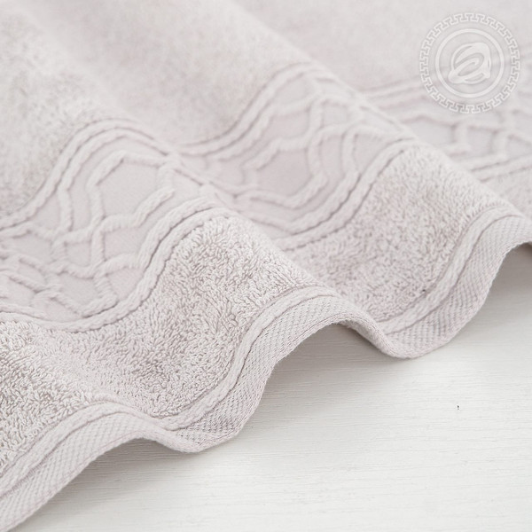 Изображение товара Полотенце АртПостель Ажур АРТ Дизайн 70x140 (светло-серый)