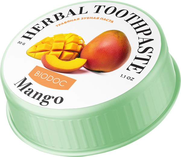 Изображение товара Зубная паста Biodoc Thai Herbal Toothpaste Mango (30г)