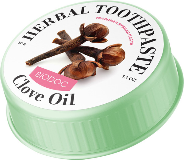 Изображение товара Зубная паста Biodoc Thai Herbal Toothpaste Clova Oil (30г)