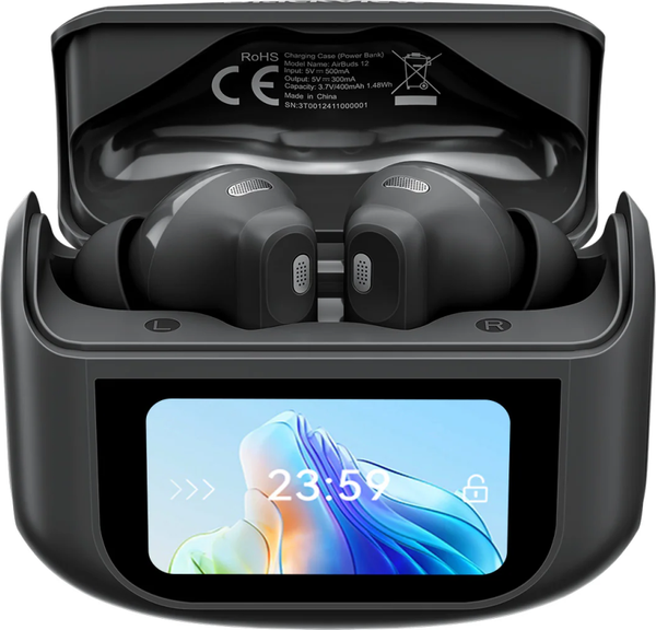 Изображение товара Беспроводные наушники Blackview AirBuds 12 / BVAIRBUDS12-BK (черный)