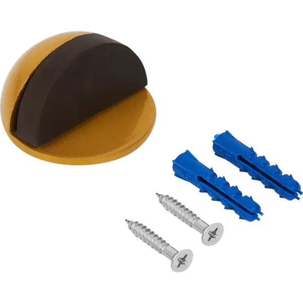 Изображение товара Ограничитель дверной Зенит УД-04 (золотистый матовый)