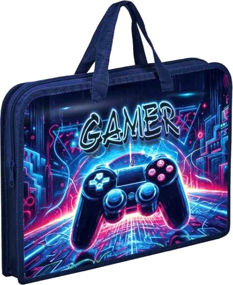 Изображение товара Папка-портфель Оникс Неоновый джойстик / ПТ-14