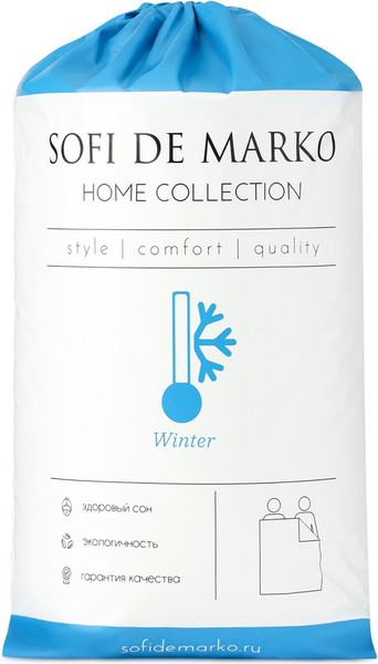Изображение товара Одеяло Sofi de Marko Basic Зимнее 195x215 / Од-BsЗ-195х215