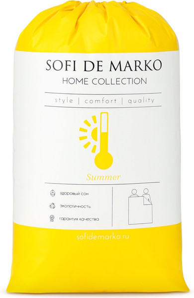 Изображение товара Одеяло Sofi de Marko Basic Летнее 195x215 / Од-BsЛ-195х215