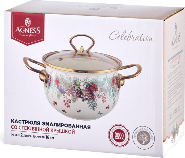 Изображение товара Кастрюля Agness 943-083