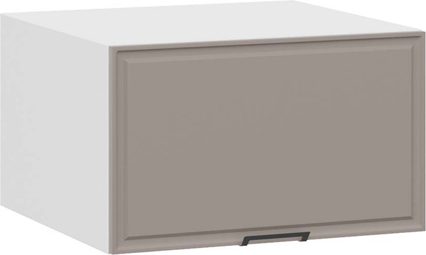 Изображение товара Шкаф под вытяжку ТриЯ Белладжио 1В6ГП с одной откидной дверью (белый/софт капучино)