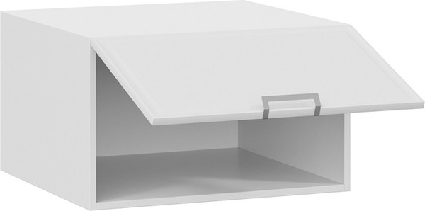 Изображение товара Шкаф под вытяжку ТриЯ Белладжио 1В6ГП с одной откидной дверью (белый/фон белый)