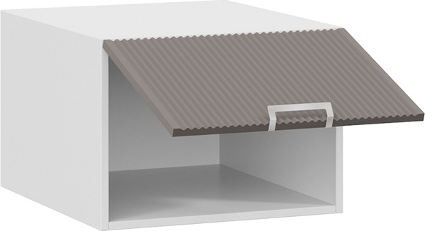 Изображение товара Шкаф под вытяжку ТриЯ Кимберли 1В5ГП с одной откидной дверью (белый/муссон)