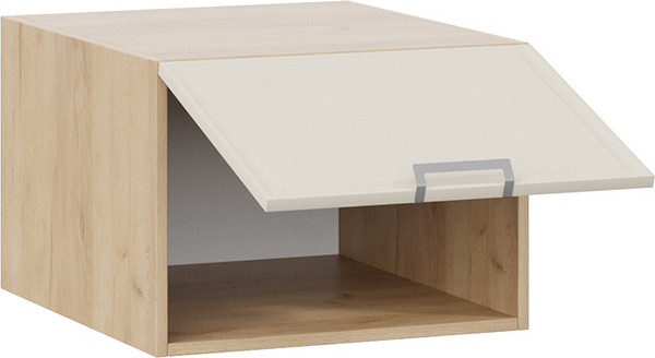 Изображение товара Шкаф под вытяжку ТриЯ Белладжио 1В5ГП с одной откидной дверью (дуб крафт золотой/софт панакота)