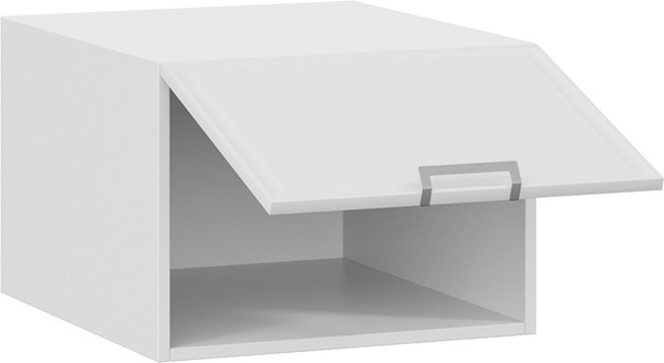Изображение товара Шкаф под вытяжку ТриЯ Белладжио 1В5ГП с одной откидной дверью (белый/фон белый)