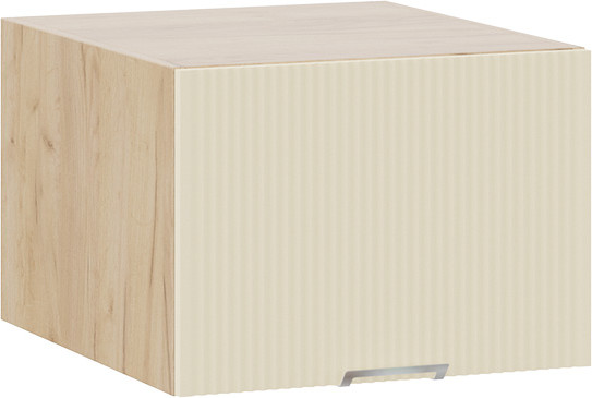 Изображение товара Шкаф под вытяжку ТриЯ Кимберли 1В5ГП с одной откидной дверью (дуб крафт золотой/крем)