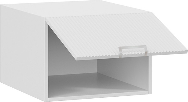 Изображение товара Шкаф под вытяжку ТриЯ Кимберли 1В5ГП с одной откидной дверью (белый/сноу)