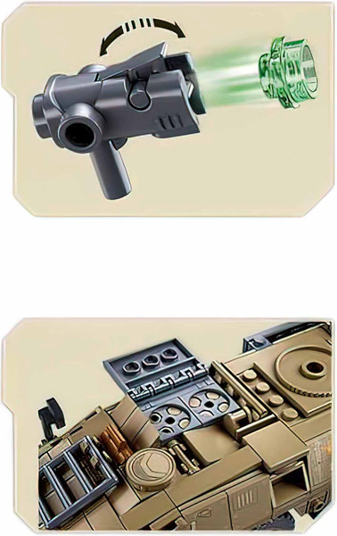 Изображение товара Конструктор Sluban БТР Stryker-ADS M38-B1258 / 10893581