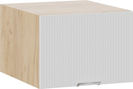 Изображение товара Шкаф под вытяжку ТриЯ Кимберли 1В5ГП с одной откидной дверью (дуб крафт золотой/сноу)