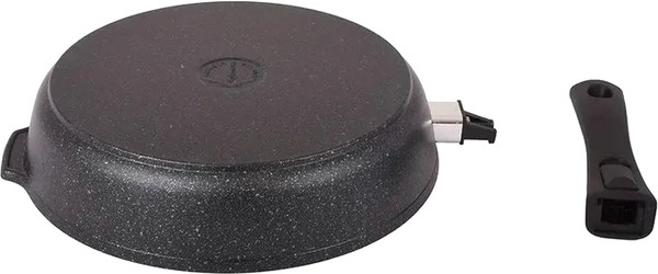 Изображение товара Сковорода Kukmara смт285а (темный мрамор)