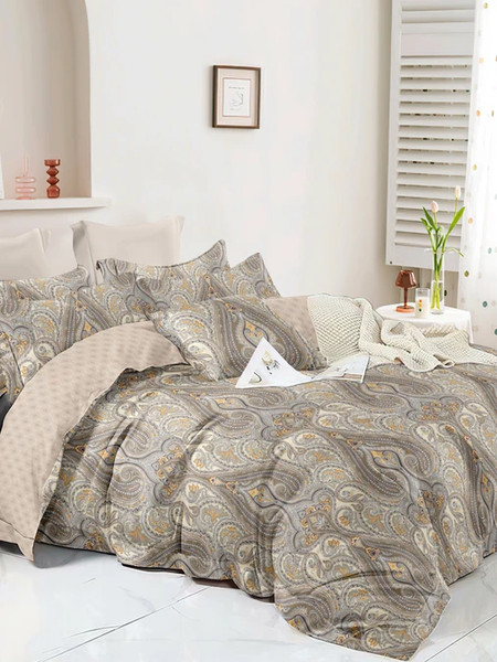 Изображение товара Комплект постельного белья GoodNight Сатин Делюкс 2509 Дуэт / 436726 (50x70, с компаньоном)